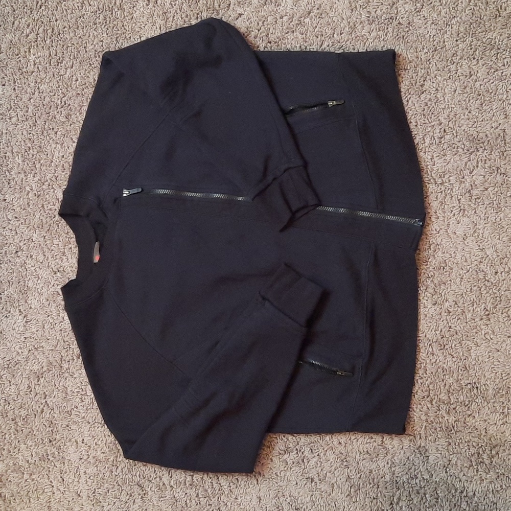 Zella Asymmetrical Zip Fleece